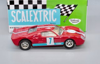 Ford GT 40 rojo C-35 Scalextric Exin
