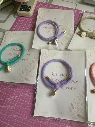 7 Braccialetti con Iniziali