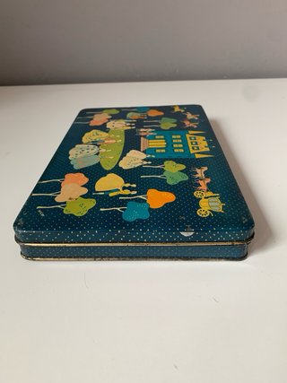 Rara scatola di latta Motta vintage