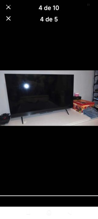 TV TCL 43 QLED 4K 43C725 Negro