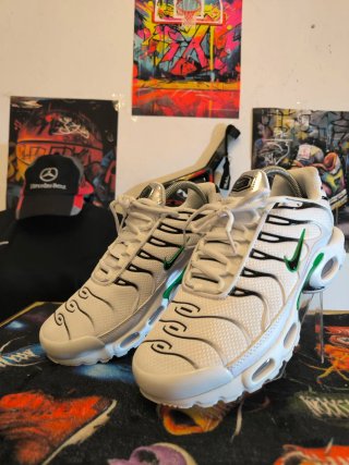 Zapatillas Nike Air Max TN Blancas y Verdes