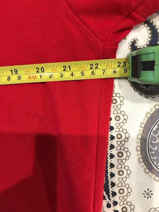 Polo Lacoste Rojo Talla XL