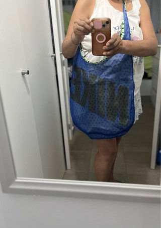 Bolso Malla Nike Azul