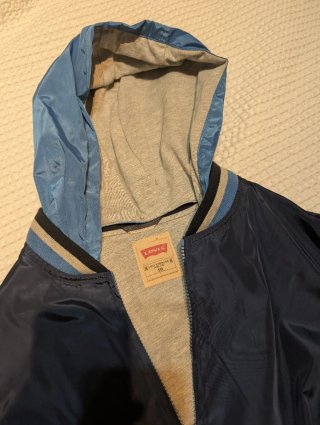 Cazadora Levi's joven azul y gris Talla 16