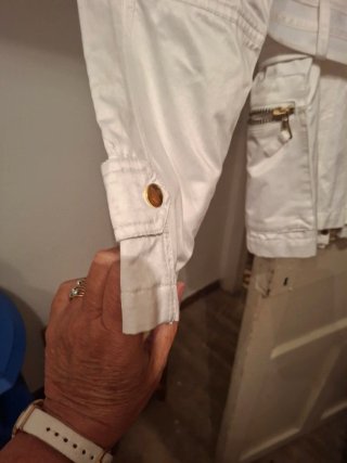 Chaqueta Henry Arroway Blanca Talla 46