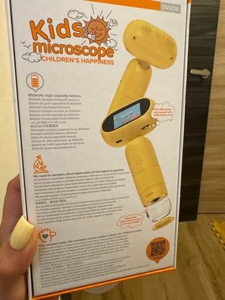Mini microscopio Hoco DV206 para niños