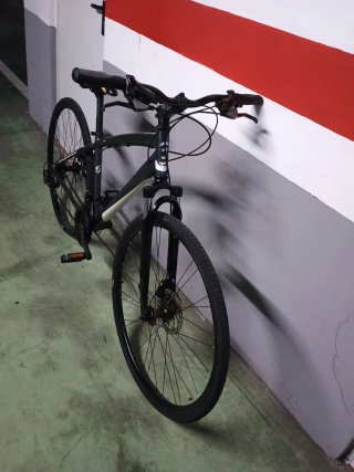 Bicicleta trekking o de ciudad talla M