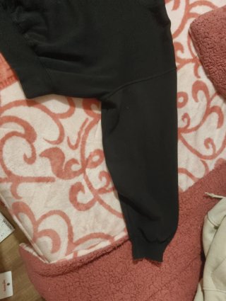 Sudadera top negra