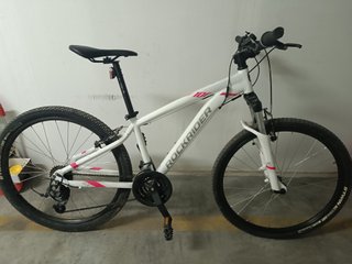 Bicicleta Rockrider 100 Blanca