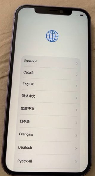 iPhone 12 Lila Casi Nuevo