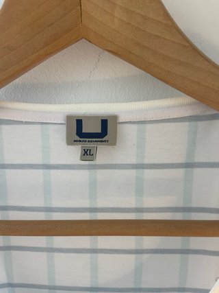 Top Adolfo Dominguez Mujer XL Lentejuelas Rayas