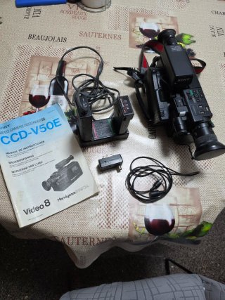 Videocámara Sony CCD-V50E Video 8 Handycam