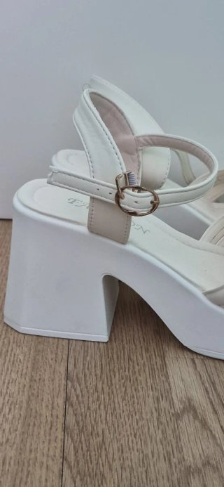 Sandalias plataforma tacón ancho