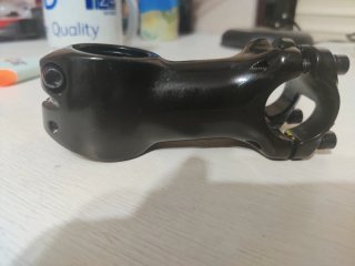 Potencia Manillar Bici Negra