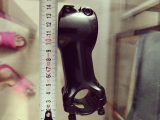 Potencia Manillar Bici Negra