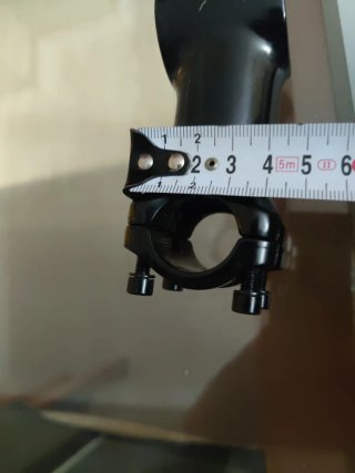 Potencia Manillar Bici Negra