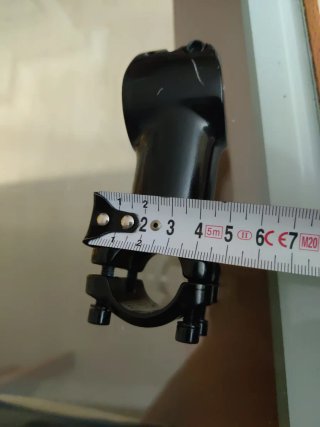 Potencia Manillar Bici Negra