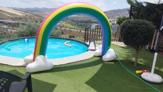 Aspersor Hinchable Arcoíris