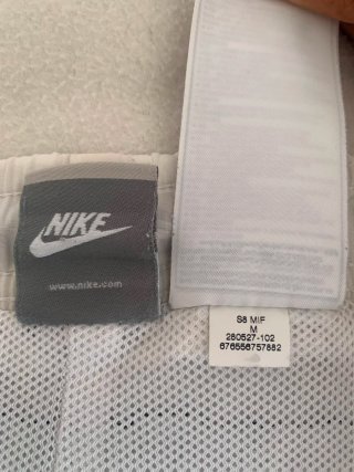 Pantalón Corto Nike Capri Blanco 3/4 Talla XL