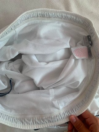 Pantalón Corto Nike Capri Blanco 3/4 Talla XL