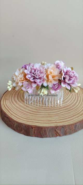 Peineta Flores Huertana/Fallera/Eventos