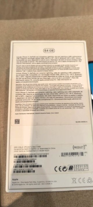 iPhone 11 Rosso 64GB