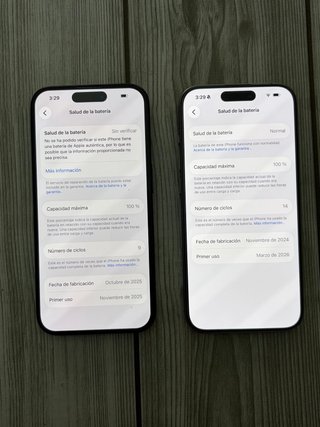 iPhone 15 Pro 256Gb 100% Baterías