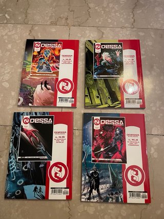 SET QUATTRO FUMETTI ODESSA NUOVI