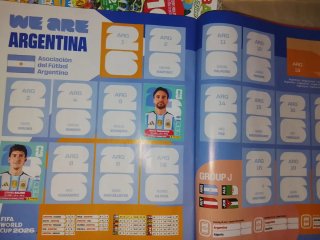 Álbum Mundial 2026 con Tim Payn y carta 00