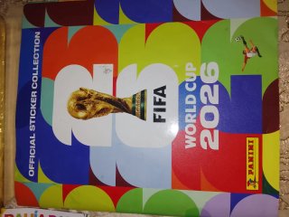 Álbum Mundial 2026 con Tim Payn y carta 00