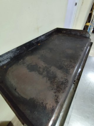 Plancha de cocina industrial