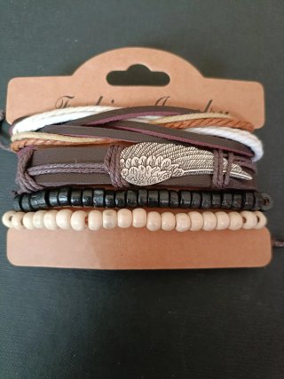 Pulseras de Cuero Estilo Bohemio