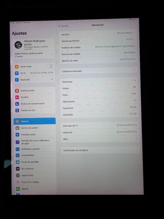 iPad Pro 12.9 2°generación + Accesorios