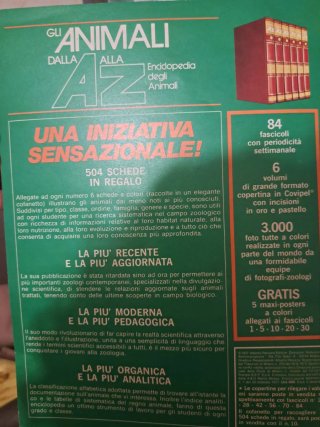 Enciclopedia Animali AZ Peruzzo 6 Volumi