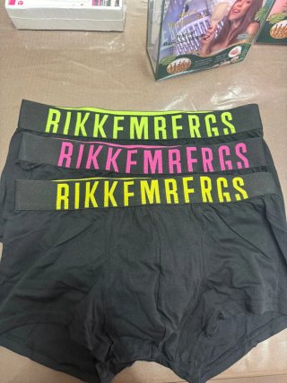 Boxer Uomo Bikkembergs con Logo Fluo
