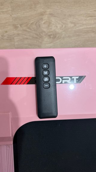 Caminadora rosa en perfecto estado