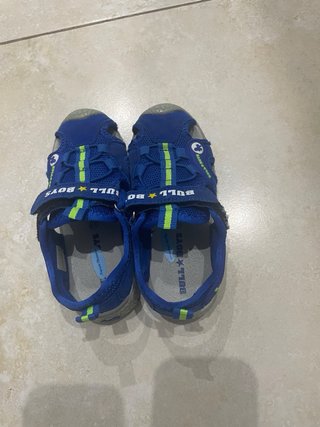Sandalias niño azul y gris talla 29