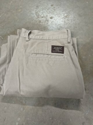Avirex USA Vintage Chino Pants Beige W34 Original