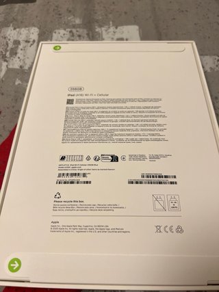 (NUEVO) iPad A16 11” 256GB WiFi+Celular Azul
