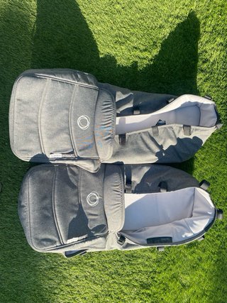 Carrito Gemelar Bugaboo Donkey 2 + Accesorios