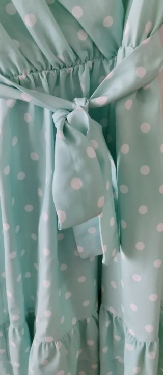 Vestido de verano lunares