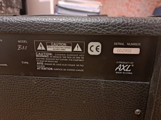 Amplificador Bajo AXL B35