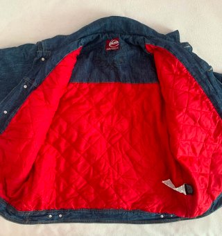 Chaqueta vaquera acolchada Quiksilver Talla L
