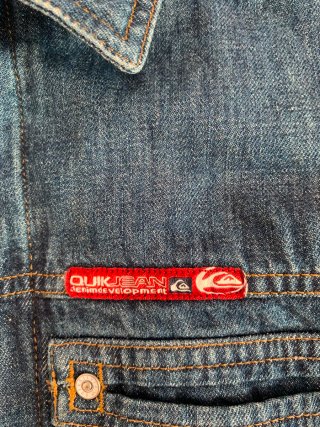 Chaqueta vaquera acolchada Quiksilver Talla L