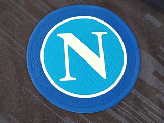 Camiseta Napoli. Talla XL