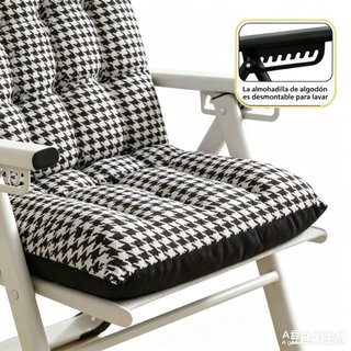 Silla plegable ergonómica,ideal para casa oficina