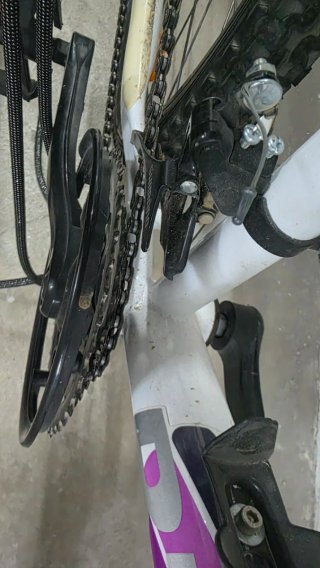 Bicicleta Decathlon 26" Blanca