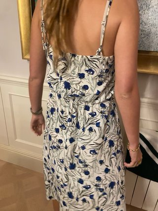 Vestido Zara flores tirantes S