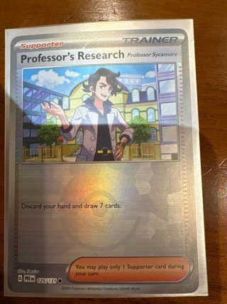 Carta Pokémon Profesor's Research 125/131