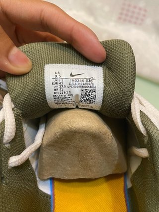 Nike P6000 Verde Oliva y Blanco
